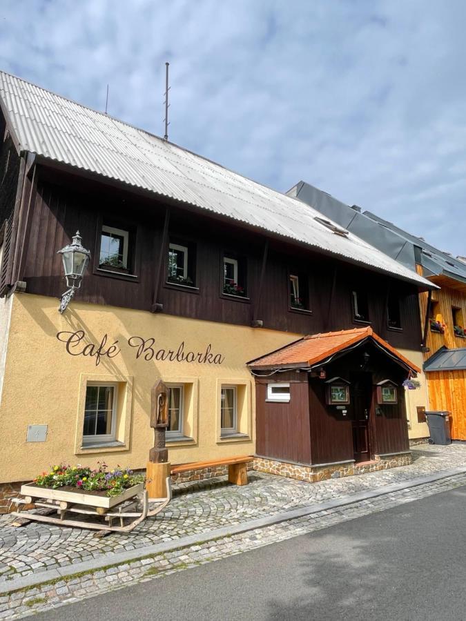 Pension Barborka Bozi Dar Bagian luar foto